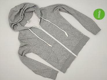 dzik bluzy: H&M Basic, Bluza z kapturem damska, rozmiar XS — 2