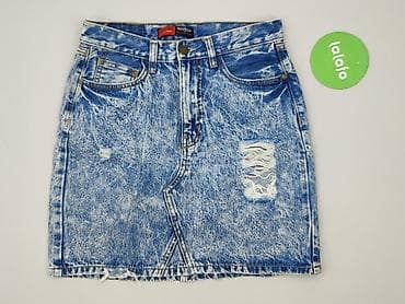 jeans multiblu: Spódnica damska, rozmiar XS — 2