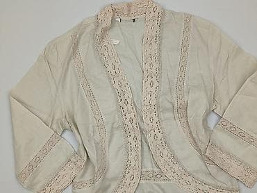 lniany: Narzutka damska, rozmiar One size — 1