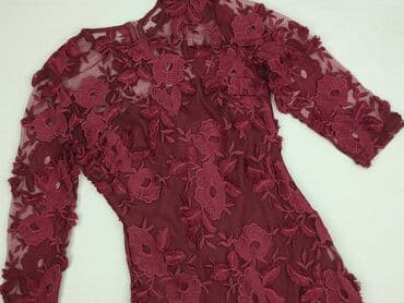 sukienki wieczorowe długie bordowe: Sukienka damska, rozmiar S — 1