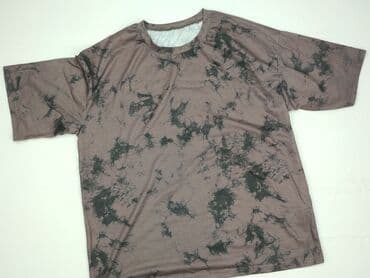 жіноча футболка m eu 38 візерунок принт колір білий: Shein, T-shirt damski, rozmiar M — 1