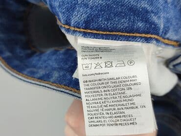 patchworkowe jeansy: H&M, Jeansy damskie, rozmiar S — 5