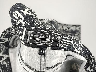 szare dresy reserved: Spodnie materiałowe damskie, rozmiar XL — 4