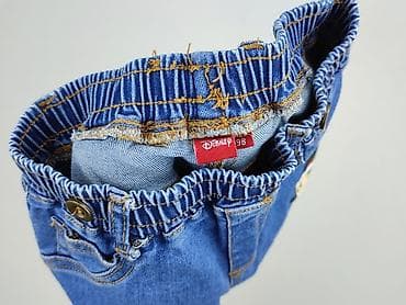 kurtki wiosenne: Spodnie jeansowe, Disney, 2-3 lat, 98, stan - Idealny — 4