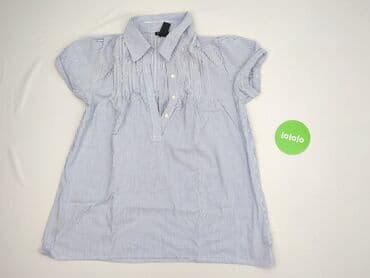 koszulka pod marynarkę damska: H&M, Bluzka damska, rozmiar L — 2