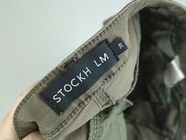 jeansy regular: Spodnie materiałowe damskie, rozmiar M — 4