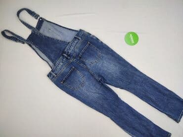 mom dżins: Denim, Ogrodniczki damskie, rozmiar L — 3