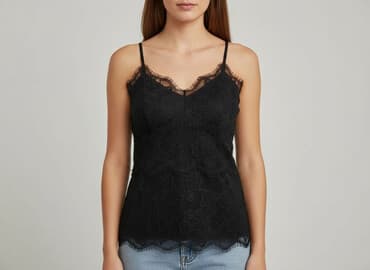 bluzki koronka allegro: CoolCat, Top damski, rozmiar S — 8