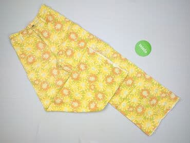 spodnie jeans dzwony: Denim, Spodnie materiałowe damskie, rozmiar S — 2