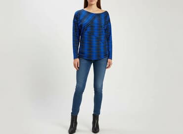 bluzka w paski pepco: Bluzka damska, rozmiar S — 7