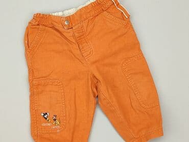stradivarius spodnie woskowane z wysokim stanem: Spodnie jeansowe, H&M, 6-9 miesięcy, stan - Bardzo dobry — 1