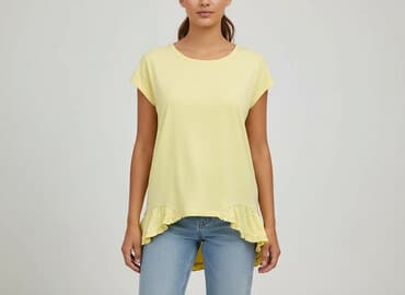 bawełniane bluzki: Orsay, T-shirt damski, rozmiar M — 8