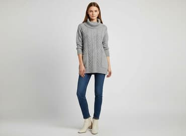 kapcie niedźwiedzie: Sweter damski, rozmiar S — 7