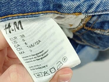 spódniczka mini rozkloszowane: H&M, Spódnica damska, rozmiar M — 5