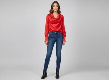 new yorker bluzka z dekoltem: New Collection, Bluzka damska, rozmiar M — 7