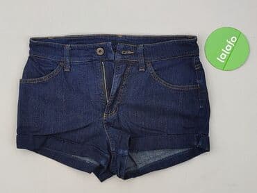 granatowe krótkie spodenki: Szorty damskie, rozmiar XS — 2