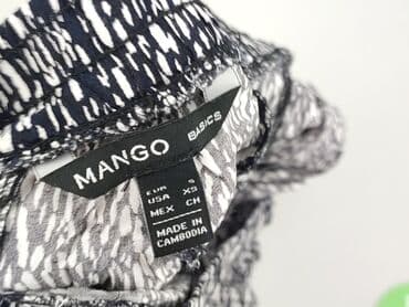 mango spodnie czarne: Mango, Spodnie materiałowe damskie, S — 4