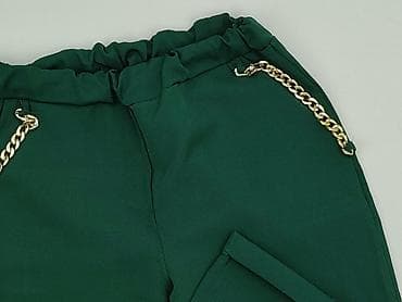 dżinsy z łańcuchem: Spodnie materiałowe damskie, rozmiar M — 1