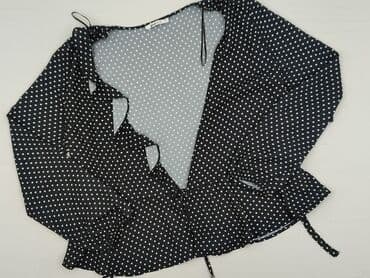 czarne bluzki w biale grochy: Gina Tricot, Bluzka damska, S — 1