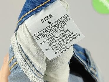 levi mom: Denim, Szorty damskie, rozmiar S — 5