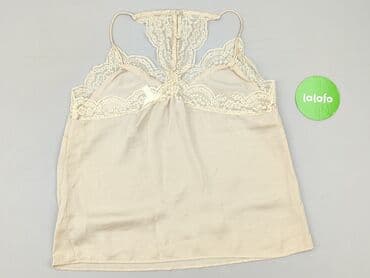 koszulka na ramiaczkach z koronka: H&M, Top damski, rozmiar M — 3