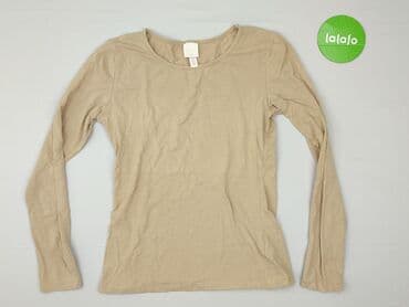obcisła bluzka z dekoltem: H&M, T-shirt damski, rozmiar S — 2