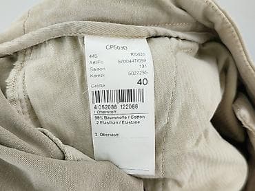 jeans pull bear: Spodnie materiałowe damskie, rozmiar L — 4
