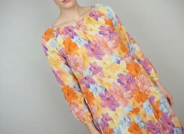 sukienka maxi z długim rękawem: Sukienka damska, rozmiar S — 1