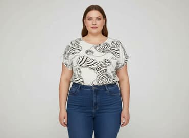 eleganckie bluzki dla puszystych: Women's blouse, size 5XL — 1