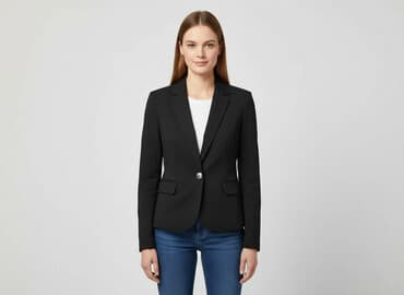 kurtka reserved czarna: Reserved, Marynarka damska, rozmiar S — 7