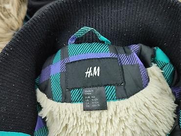 kurtki ubra: Kurtka zimowa, H&M, 12 lat, 146-152 cm, stan - Bardzo dobry — 4