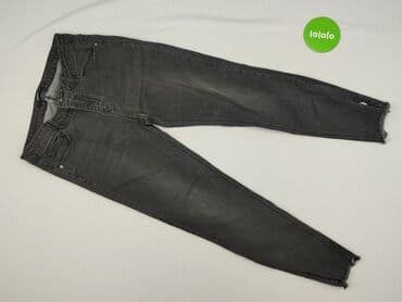 spodnie z dziurami plus size: Jeansy damskie, XL — 2