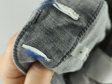 szare jeansy damskie stylizacje: Zara, Jeansy damskie, rozmiar S — 5