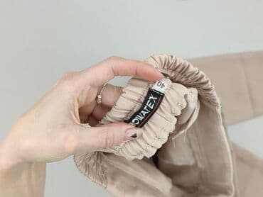 legginsy woskowane push up: Spodnie materiałowe damskie, rozmiar L — 4