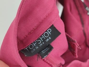 bluzka do różowych spodni: Topshop, Spodnie materiałowe damskie, rozmiar S — 4