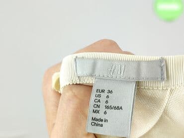 spódnice srebrne plisowane: H&M, Спідниця жіноча, розмір S — 4