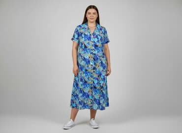 koszula hawajska c a: Sukienka damska, rozmiar 3XL — 6