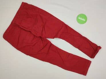 czerwone chinosy damskie: Medicine, Spodnie materiałowe damskie, rozmiar M — 2