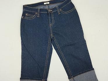 cuffed jeans: Spodnie 3/4 damskie, rozmiar L — 1