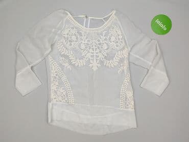 klapki biale wojas: SZACHOWNICA, Bluzka damska, XS — 2
