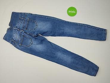 biale trampki ck: Jeansy damskie, rozmiar S — 3