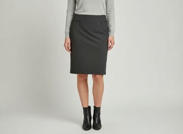 plisowane spódnice szara: Yessica, Spódnica damska, rozmiar M — 7