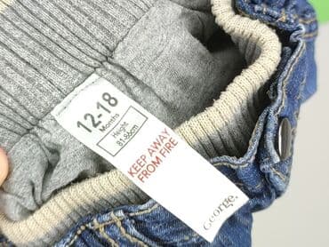 wojcik rajstopy: Denim pants, George, 12-18 months, condition - Very good — 4