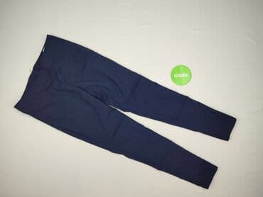 zara woskowane spodnie: Material trousers for women, size L (EU 40) — 2