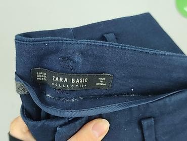mochy: Zara, Spodnie materiałowe damskie, rozmiar S — 5