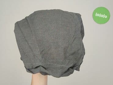 krótkie spodenki z wysokim stanem w paski: Szorty damskie, rozmiar M — 5