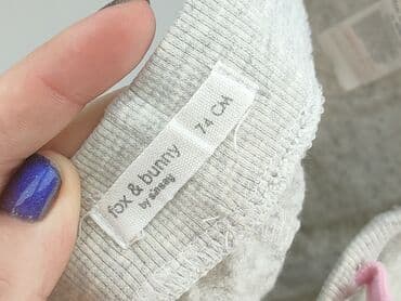 kombinezon zimowy dla niemowlaka dziewczynki: Sweatpants, Fox&Bunny, 6-9 months, condition - Good — 4
