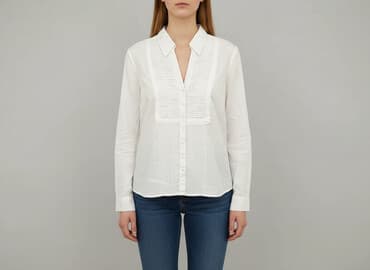 dluga biala koszula: Promiss, Bluzka damska, rozmiar L — 6