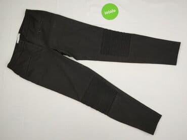 spodnie z wysokim stanem dla wysokich: Mango, Spodnie materiałowe damskie, M — 2