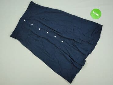 spódnice rozkloszowane granatowa: Spódnica damska, rozmiar L — 2